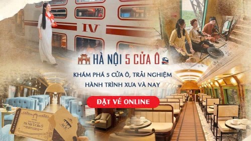 Đặt vé tàu 5 cửa ô Hà Nội online thế nào?