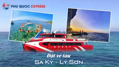 Phú Quốc Express tăng chuyến phục vụ đi Lý Sơn 10 chuyến/ngày    